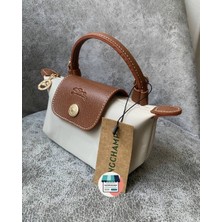 Bonheur Kadın Mini El Çantası Küçük Boy 20X13 cm Fermuarlı Hafif Günlük Çanta 19 Renk