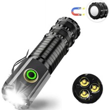 Wison WS-3838 1500 Lümen Mıknatıslı USB Şarjlı El Feneri