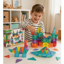 Minik Dehalar 300 Parça Kristal Puzzle – 3D Şeffaf Yapboz Eğitici Zeka Oyunu