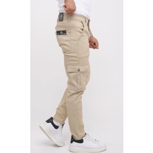 Atk Giyim Erkek Dar Kesim Kargo Pantolon - 4 Renk Seçeneğiyle Slmfıt Dar Kalıp Mevsimlik Pantolon