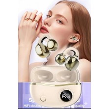 Eco Port Yxg‑10 Bluetooth Kulaklık | Kablosuz Spor ve Günlük Kullanım Için - Mikrofonlu Ergonomik Şarjlı Krem