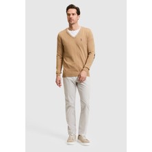 U.s. Polo Assn. Erkek Açık Gri Pantolon (Kanvas-Chino) 50322356-VR001