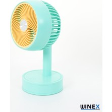Empressco Winex Mini Taşınabilir Portatif Fan 3 Kademeli Vantilatör Mavi