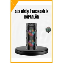 Esplendor Bluetooth 5.0 Çift Sürücülü Kablosuz Hoparlör USB Sd Aux Girişli