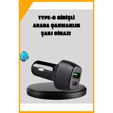 Esplendor 38W Çift Çıkışlı Araç Şarj Cihazı Type-C Pd USB Hızlı Şarj