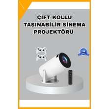 Esplendor Kablosuz 4K Ekran Yansıtma Projeksiyon Cihazı Wi-Fi 6 Bluetooth 5.0