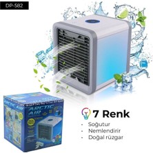 Empressco Dempower Masaüstü Kare Fan - Taşınabilir USB Girişli Mini Hava Soğutucu Fan