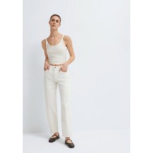Mavi Leila Premium Blue Kırık Beyaz Jean Pantolon 1010600-A3155