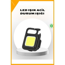 Esplendor 800 Lümen USB Şarjlı LED Fener Mini Anahtarlık Tipi 3 Modlu