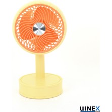 Empressco ART002 X01 Mini Taşınabilir Portatif Fan 3 Kademeli Vantilatör Sarı Bernami Yeni