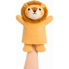 Mini Mini Ilk Oyun Arkadaşım Peluş El Kuklası - Aslan