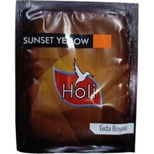 Holi Gıda Boyası Toz Turuncu 9 Gr