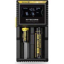Skygo Nitecore D2 Digi Charger Li-Ion / Nı-Cd / Nı-Mh / Lifepo4 Dijital Pil Şarj Cihazı