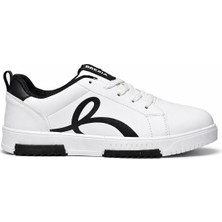 Walksmooth Kadın Beyaz Sneaker Günlük Spor Ayakkabı Hafif Rahat Ortopedik Taban