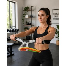 Direnç Bantlı Kol Göğüs Omuz Egzersiz Aleti Evde Fitness Seti Midastech