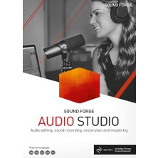 MAGIX SOUND FORGE Audio Studio 16 (Windows) - 1 Pc Süresiz Orjinal Resmi Site Kodu