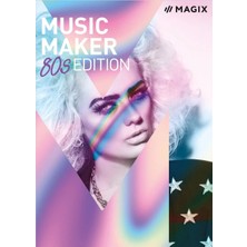 Magix Music Maker 80S Edition (Windows) - 1 Pc Süresiz Orjinal Resmi Site Kodu