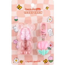 Beaulis Fun Teddy Chain Likit Ruj 116 Fuzzy Cacao