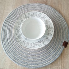 Vintessy Decohandy 39CM 2 Renk Jüt Örme Supla Amerikan Servis