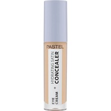 3 Adet Pastel Makeup To Skincare Eye Cream + Hydrating Satin Concealer - Göz Kremi + Göz Altı Kapatıcısı 64 Medium Light