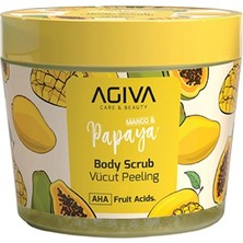 3 Adet Agiva Care & Beauty Vücut Peeling Mango Papaya 300 ml