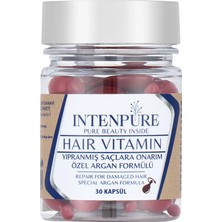 İntenpure Intenpure Yıpranmış Saçlar Için Onarıcı Saç Vitamini 30 Kapsül