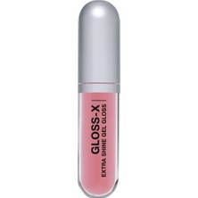 3 Adet Influence Beauty Lip Gel Gloss Gloss-X 06 Soft Glitch Pink - High-Shine Gel Lip Gloss