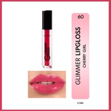 3 Adet Note Glimmer Gloss Işıltılı Nemlendirici Dudak Parlatıcısı 60 Cherry Girl