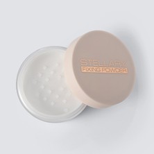 2 Adet Stellary Perfect Matte Fixing Powder Pudra 01 Transparent - Lightweight Setting & Oil Control