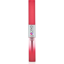 4 Adet Lykd Double Sided Lipstick & Gloss 371 Deep Raspberry