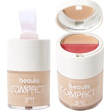 4 Adet Beaulis Compact It Fondöten & Allık & Kapatıcı 108 Sand Sensation