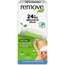 5 Adet Remove Care Vücut Ağda Bandı Inatçı ve Sık Tüyler 24'lü