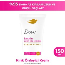 Dove Keratin Uzun Saç Terapisi Kırık Önleyici Krem 150 ml