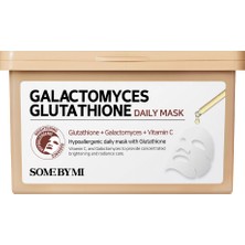 2 Adet Some By Mi Galactomyces Glutatyon Içerikli Aydınlatıcı Kağıt Yüz Maskesi 30 Adet