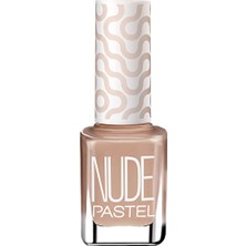 4 Adet Pastel Nude Oje 101 Caramel