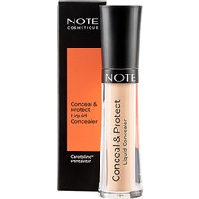 2 Adet Note Conceal & Protect Liquid Concealer 05 Soft Ivory