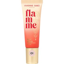 4 Adet Vivienne Sabo Flamme Blur Effect Fondöten Spf 20 01 Ivory - Medium Coverage & Radiant Satin Finish