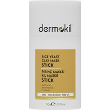 3 Adet Dermokil Pirinç Mayası Beyazlatıcı Stick Kil Maskesi 30 gr
