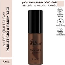 3 Adet The Fine Organics Glamorph Ph Değişimli Dudak Bakım Yağı 5 ml