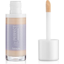 2 Adet Beaulis Perfect It 2 In 1 Fondöten & Kapatıcı 131 Ivory