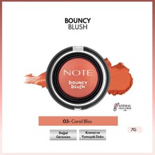 5 Adet Note Bouncy Blush Allık 03 Coral Bliss