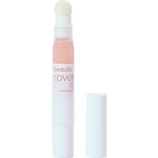 4 Adet Beaulis Cover It Kapatıcı 136 Light Honey