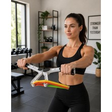 Senson Direnç Bantlı Kol Göğüs Omuz Egzersiz Aleti Evde Fitness Seti - Lisinya
