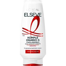 3 Adet Loreal Paris Elseve Komple Onarıcı 5 Yapılandırıcı Saç Bakım Kremi 250 ml