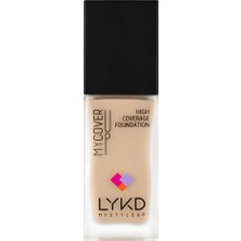 2 Adet Lykd High Coverage Fondöten 167 Butter Fair