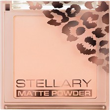 2 Adet Stellary Pressed Powder Soft Matte Pudra Sp 02 Pink Beige - Silky Texture & Matte Finish