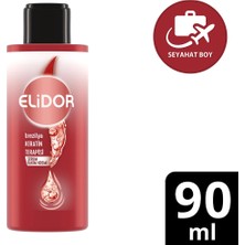 2 Adet Elidor Brezilya Keratin Terapisi Seyahat Boy Serum Bakım Kremi 90 ml