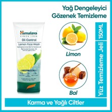 3 Adet Himalaya Limon Özlü Yüz Temizleyici Yağ Dengeleyici Jel 150 ml