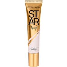 Stellary Cult Matte Fondöten 01 Ivory - Mousse Texture & Matte Finish