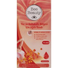 Bee Beauty Yüz ve Koltuk Altı Için Ağda Bandı 16'lı